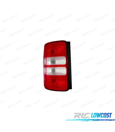 FEUX ARRIÈRE GAUCHE POUR VOLKSWAGEN VW CADDY 1P 10-14 BLANC ROUGE