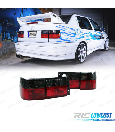 FEUX ARRIÈRE VOLKSWAGEN VW VENTO 92-98 ROUGE NOIR