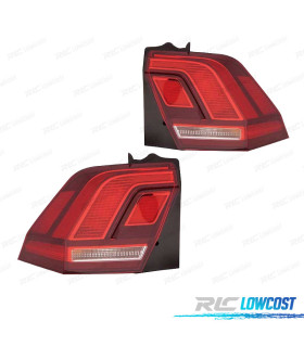 FEUX ARRIÈRE VOLKSWAGEN VW TIGUAN 16-20 LED BLANC ROUGE