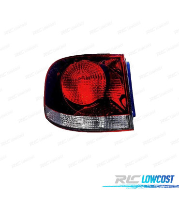 FEU ARRIÈRE GAUCHE VOLKSWAGEN VW TOUAREG 08-10 FUMÉ