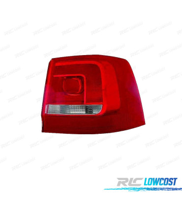 FEUX ARRIÈRE DROIT VOLKSWAGEN VW SHARAN 10-15 BLANC ROUGE