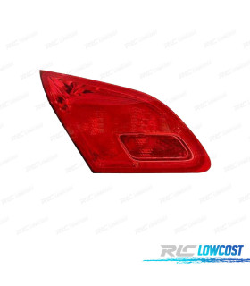 FEUX ARRIÈRE GAUCHE POUR OPEL ASTRA J 5P 10-15 LED FOND NOIR