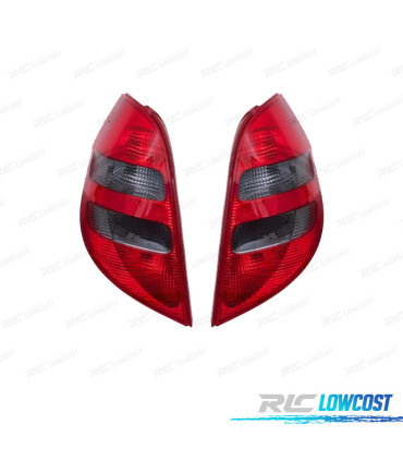 FEUX ARRIÈRE MERCEDES CLASSE A W169 04-08 FUMÉ ROUGE