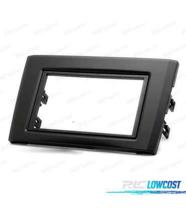 FACADE AUTORADIO 2-DIN NOIR POUR VOLVO XC90 02-14