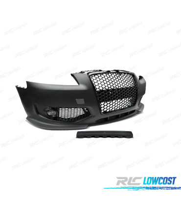 PARE-CHOCS FRONTAL AUDI A3 8P 04-08 LOOK RS3 NOIR