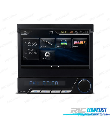 AUTORADIO GPS UNIVERSEL 1 DIN 7" ECRAN TACTILE ANDROID 32GB ROM + 2GB RAM DDR3