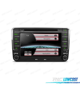AUTORADIO 2DIN 7" POUR SKODA USB GPS TACTIL HD