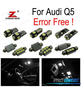 KIT 30 AMPOULES LED INTÉRIEUR POUR AUDI Q5 2009- 2017