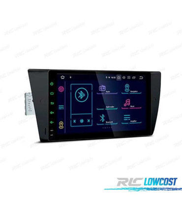 AUTORADIO 9" GPS ANDROID 14 BMW E90 E91 E92 E93 ÉCRAN TACTILE