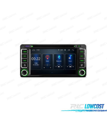AUTORADIO GPS ANDROID 10 POUR TOYOTA COROLLA RAV4 LAND CRUISER