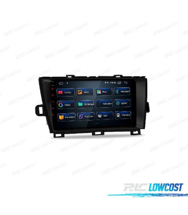 AUTORADIO GPS ANDROID 10 POUR TOYOTA PRIUS 09-13