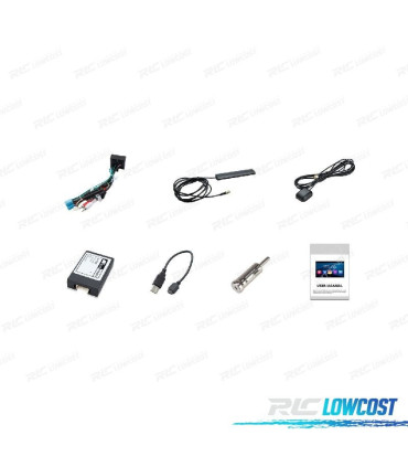 AUTORADIO GPS ANDROID 11 POUR FORD FOCUS C-MAX S-MAX GALAXY FUSION FIESTA