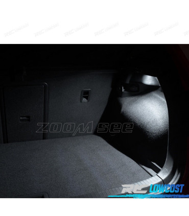 KIT 12 AMPOULES LED INTÉRIEUR POUR VOLKSWAGEN VW POLO MK5 POLO 6R 09-17