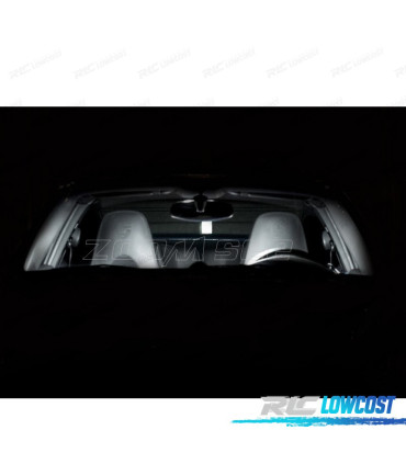 KIT 10 AMPOULES LED INTÉRIEUR POUR PORSCHE 911 SÉRIE 997 CARRERA 4S TURBO S 05-11