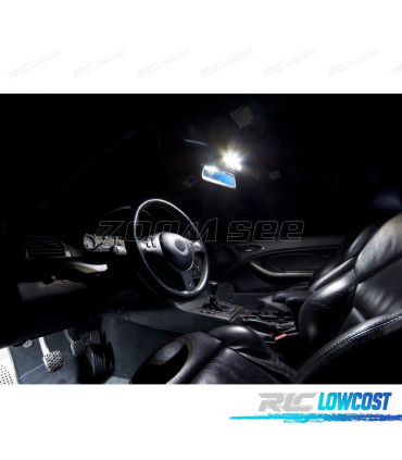KIT 14 AMPOULES LED INTÉRIEUR BMW SÉRIE 3 E46 BERLINE COUPÉ 323IS 325I 325XI 328I 330I 330XI 325CI 323CI 99-20