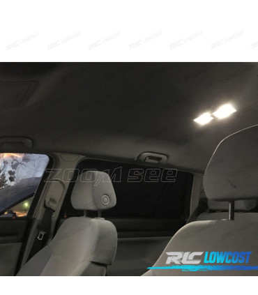 KIT 11 AMPOULES LED INTÉRIEUR POUR VOLKSWAGEN VW POLO CLASSIC BERLINE 6V2 6KV2 95-02