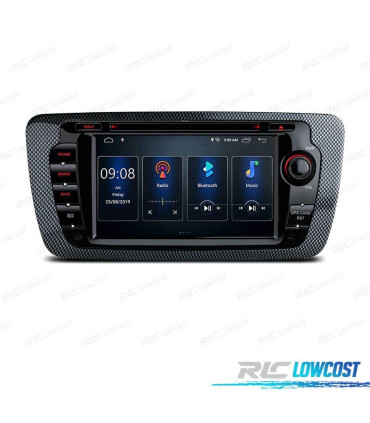 AUTORADIO GPS LCD TACTILE 7" POUR SEAT IBIZA 6J MK4 ANDROID 11 Y CARPLAY