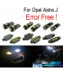 KIT 9 AMPOULES LED INTÉRIEUR POUR OPEL ASTRA J VAUXHALL OPC GTC SPORTS TOURER HATCBACK 09-15
