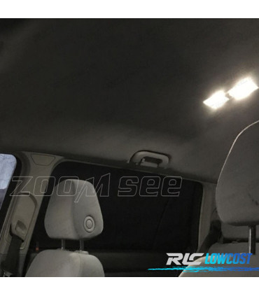 KIT 7 AMPOULES LED INTÉRIEUR POUR SEAT IBIZA 3 Mk III 6K 00-02