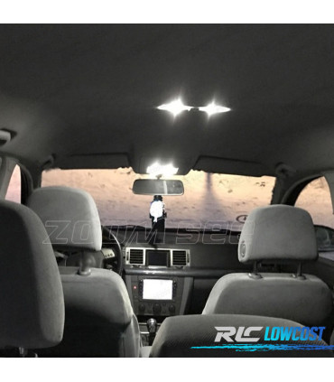 KIT 7 AMPOULES LED INTÉRIEUR POUR SEAT IBIZA 3 Mk III 6K 00-02