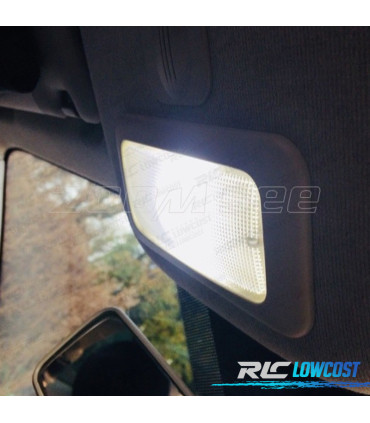 KIT 9 AMPOULES LED INTÉRIEUR POUR FIAT GRANDE PUNTO 199 05-12