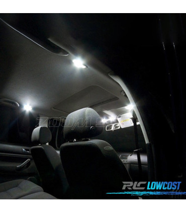 KIT 8 AMPOULES LED INTÉRIEUR POUR SEAT IBIZA IV MK4 6L 02-08