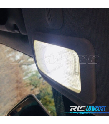 KIT 10 AMPOULES LED INTÉRIEUR FIAT PUNTO EVO 09-12