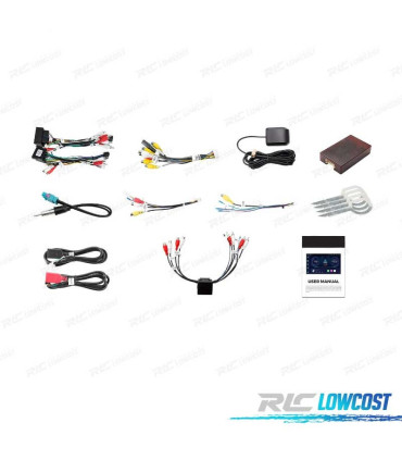 AUTORADIO GPS 2DIN ANDROID 12 OCTA-CORE POUR AUDI A3 8P 8PA 03-12 USB GPS TACTIL 7" HD