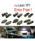 KIT 12 AMPOULES LED INTÉRIEUR POUR SEAT LEON MK2 1P 1P1 05-12