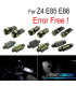 KIT 14 AMPOULES LED INTÉRIEUR POUR BMW Z4 E85 E86 Z4 ROADSTER COUPÉ CABRIOLET 03-08