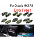 KIT 12 AMPOULES LED INTÉRIEUR POUR SKODA OCTAVIA 2 SALON MK2 MK II BERLINE RS 1Z3 05-12