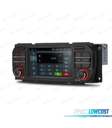 AUTORADIO GPS 5" POUR JEEP DODGE ANDROID 12