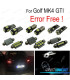 KIT 15 AMPOULES LED INTÉRIEUR POUR VOLKSWAGEN VW GOLF 4 MK4 JETTA GTI 99-05