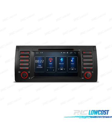 AUTORADIO GPS ANDROID 12 QUAD CORE BMW X5 E53 99-03