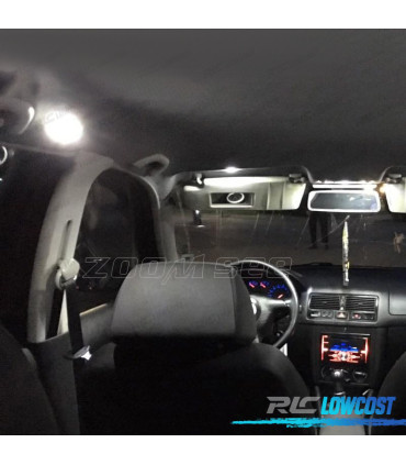 KIT 10 AMPOULES LED INTÉRIEUR POUR SEAT IBIZA MK4 MK IV 6L 02-08