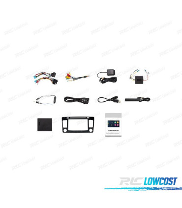 AUTORADIO GPS ANDROID 12 POUR SKODA OCTAVIA YETI 08-14