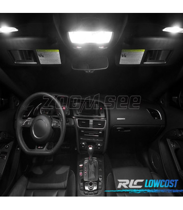 KIT 16 AMPOULES LED INTÉRIEUR AUDI A5 S5 RS5 B8 08-15