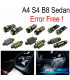 KIT 13 AMPOULES LED INTÉRIEUR AUDI A4 B8 S4