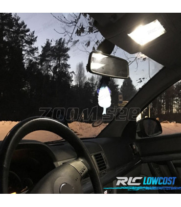 KIT 12 AMPOULES LED INTÉRIEUR POUR VOLKSWAGEN VW POLO BREAK VARIANT 6V5 6KV5 97-02