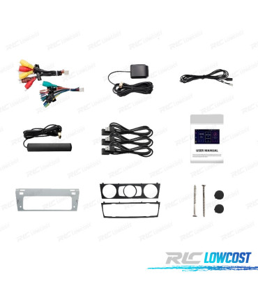 AUTORADIO GPS ANDROID 12 BMW E90 E91