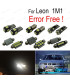 KIT 15 AMPOULES LED INTÉRIEUR POUR SEAT LEON 1M1 99-06