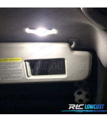 KIT 15 AMPOULES LED INTÉRIEUR POUR SEAT LEON 1M1 99-06