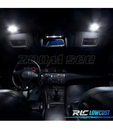 KIT 15 AMPOULES LED INTÉRIEUR BMW E46 COUPÉ BERLINE 318I 325I 328I 330I M3 99-05