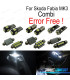 KIT 12 AMPOULES LED INTÉRIEUR POUR SKODA FABIA 3 MK3 MK III COMBI WAGON 15-