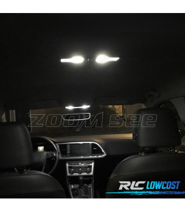 KIT 13 AMPOULES LED INTÉRIEUR LEON MK3 5F 5F1 5F5 5F8 13-18
