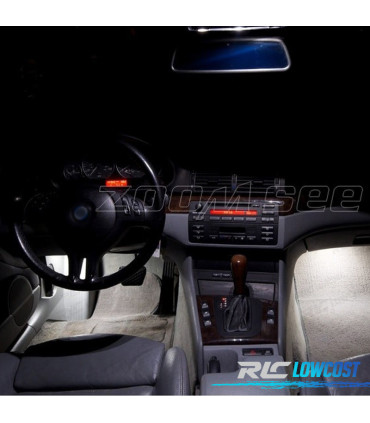 KIT 11 AMPOULES LED INTÉRIEUR POUR BMW E46 CABRIOLET 318CI 320CD 320CI 325CI 323CI 330CI 330CD M3 00-07