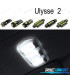 KIT 15 AMPOULES LED INTÉRIEUR POUR FIAT ULYSSE 2 MK2 179 03-11