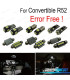 KIT 12 AMPOULES LED INTÉRIEUR POUR MINI COOPER CABRIO CABRIOLET R52 04-07