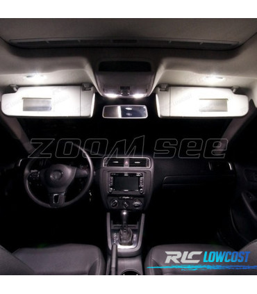 KIT 16 AMPOULES LED INTÉRIEUR POUR VOLKSWAGEN VW JETTA 6 MK6 MKVI 11-