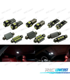 KIT 15 AMPOULES LED INTÉRIEUR BMW SÉRIE 3 E90 325i 328i 330i 335i M3 06-12